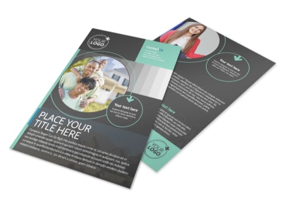 Licensed Real Estate Agents Flyer Template preview