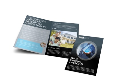 Elite Real Estate Team Bi-Fold Brochure Template preview