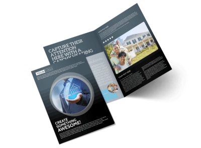 Elite Real Estate Team Bi-Fold Brochure Template preview