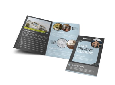 Townhome Rentals Bi-Fold Brochure Template preview