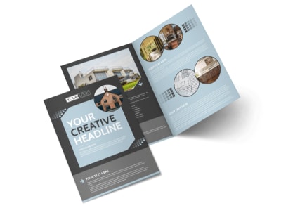 Townhome Rentals Bi-Fold Brochure Template preview