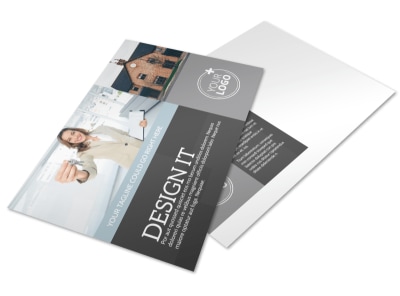 Townhome Rentals Postcard Template preview