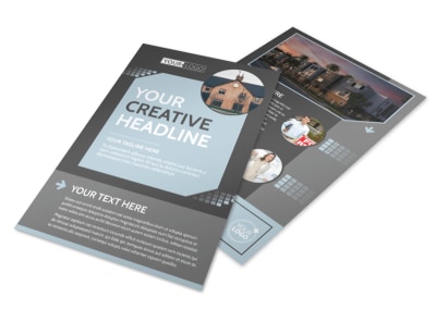Townhome Rentals Flyer Template preview