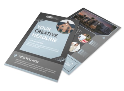 Townhome Rentals Flyer Template preview