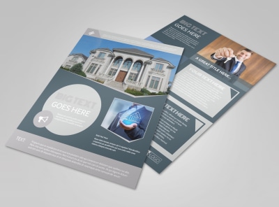 Property Management Specialists Flyer Template preview