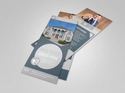 Property Management Specialists Flyer Template preview