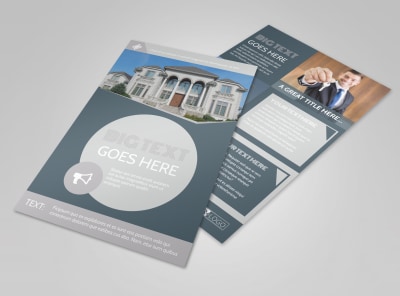 Property Management Specialists Flyer Template preview