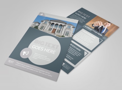 Property Management Specialists Flyer Template preview