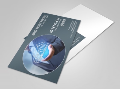 Property Management Specialists Postcard Template preview
