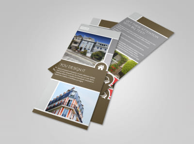 Modern Townhome Rentals Flyer Template preview