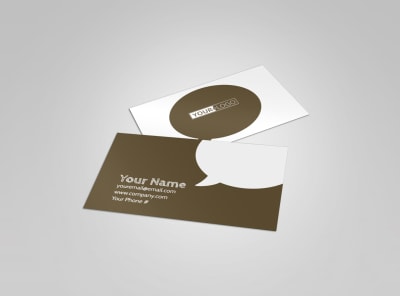 Modern Townhome Rentals Business Card Template preview