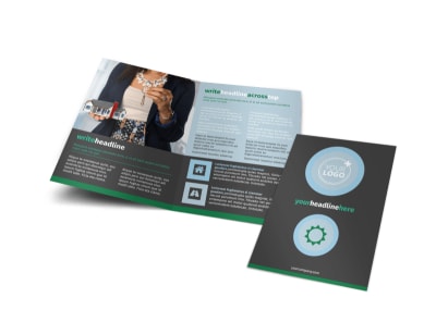 Good Real Estate Agent Bi-Fold Brochure Template preview