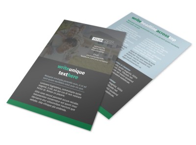 Good Real Estate Agent Flyer Template preview