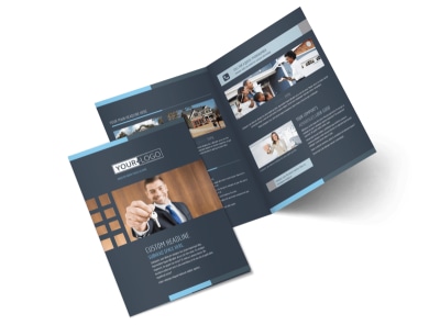 Your Next Real Estate Agent Bi-Fold Brochure Template preview