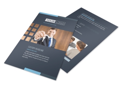 Your Next Real Estate Agent Flyer Template preview