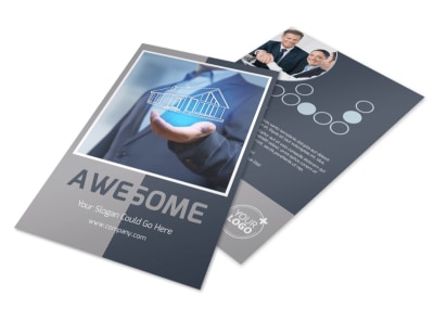 Real Estate Sales Experts Flyer Template preview