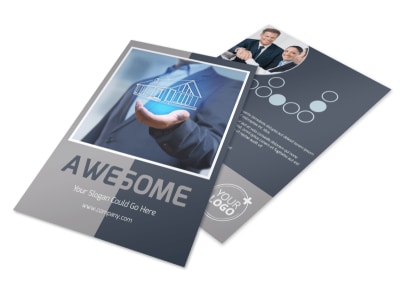Real Estate Sales Experts Flyer Template preview