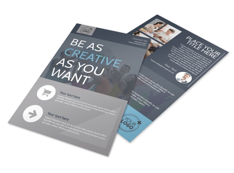 Church Outreach Program Flyer Template | MyCreativeShop