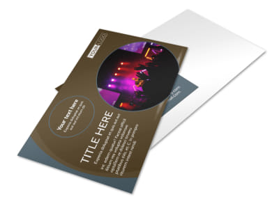 Christian Events & Conferences Postcard Template preview