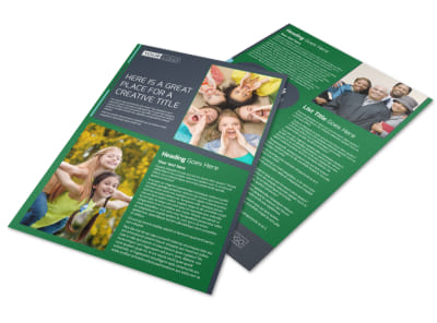 Church Fellowship Flyer Template preview