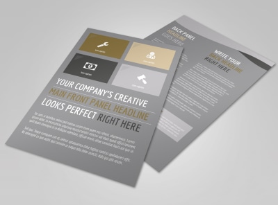 Church Informational Flyer Template preview