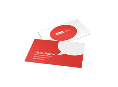 Boutique Cothing Store Business Card Template preview
