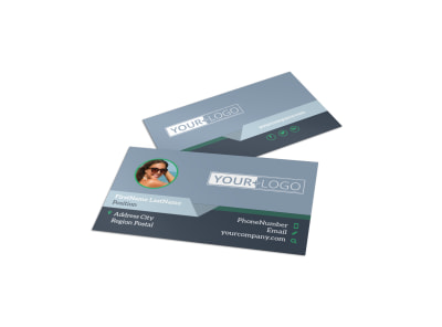 Sunglasses Store Business Card Template preview