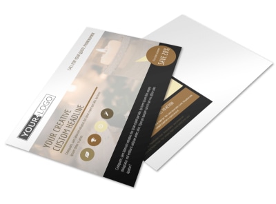 Candles & Scents Postcard Template preview