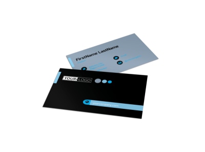 Baby Clothes Business Card Template preview
