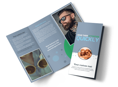 Popular Sunglasses Tri-Fold Brochure Template