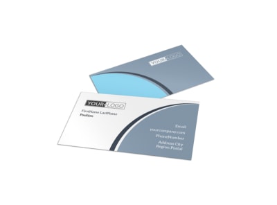 Popular Sunglasses Business Card Template preview