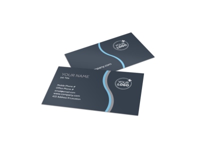 Yoga & Meditation Studio Business Card Template preview