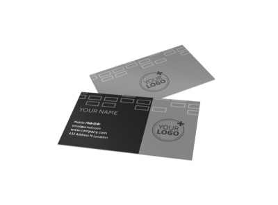 Golf Course Business Card Template preview