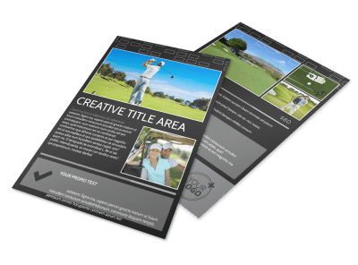 Golf Flyers Template Preview