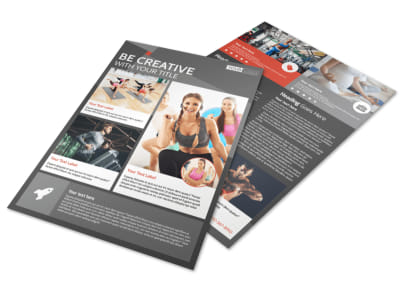 Health Club Fitness Flyer Template preview