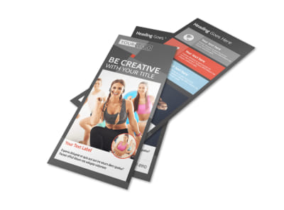 Health Club Fitness Flyer Template preview