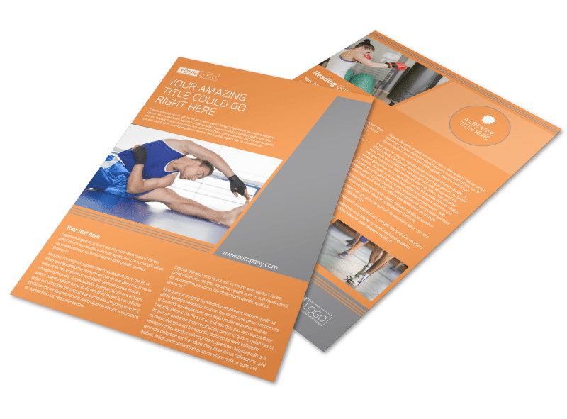 high energy fitness program flyer template mycreativeshop