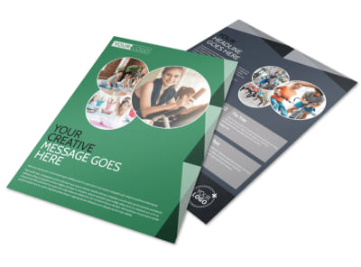 Family Wellness Center Flyer Template preview