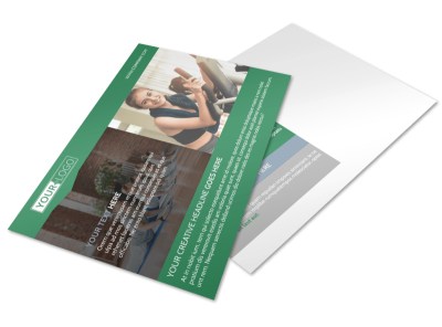 Family Wellness Center Postcard Template preview