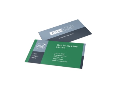 Family Wellness Center Business Card Template preview