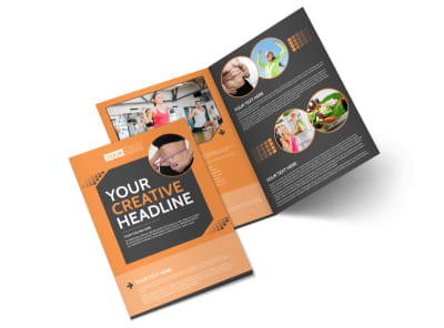 Get Lean Fitness Program Bi-Fold Brochure Template preview