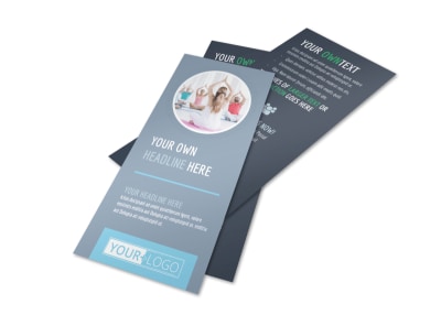 Family Gym Flyer Template preview