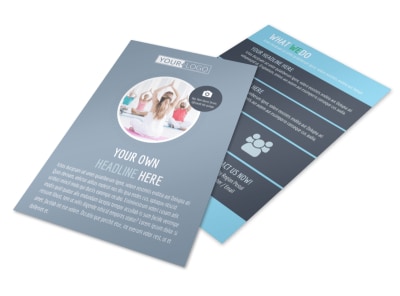 Family Gym Flyer Template preview