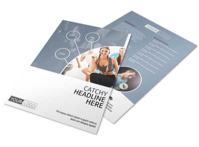 Get Fit Gym Flyer Template preview
