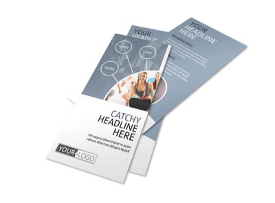 Get Fit Gym Flyer Template preview