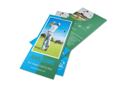 Popular Golf Tournament Flyer Template preview