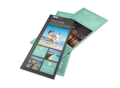 Guided Vacations Flyer Template preview