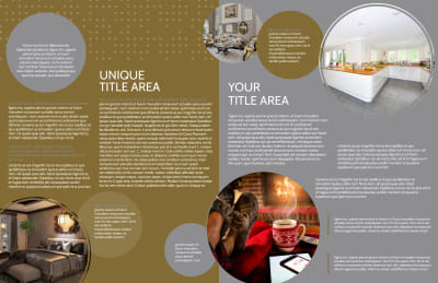 Elegant Bed & Breakfast Brochure Template Preview 2