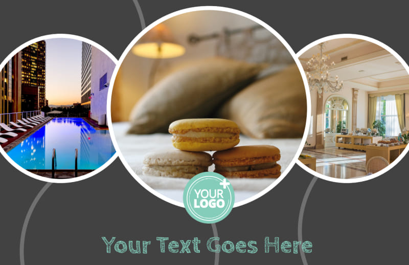 Hotel & Lodging Postcard Template