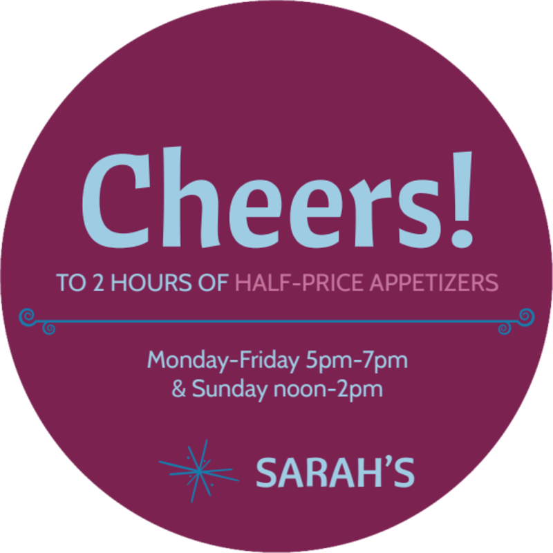 Sarah's Restaurant Coaster Template